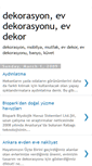 Mobile Screenshot of dekorasyonbilgi.blogspot.com