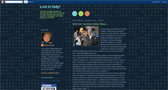 Desktop Screenshot of liveinindy.blogspot.com