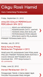 Mobile Screenshot of cikguroslihamid.blogspot.com