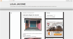Desktop Screenshot of lojajacone.blogspot.com