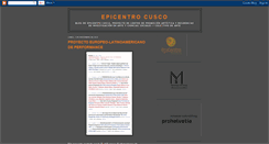 Desktop Screenshot of epicentrocusco.blogspot.com
