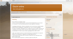 Desktop Screenshot of giocainrete.blogspot.com