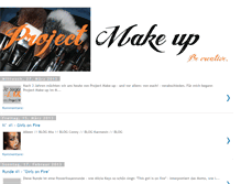 Tablet Screenshot of project-makeup.blogspot.com