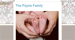 Desktop Screenshot of dtpaynefamily.blogspot.com