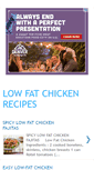 Mobile Screenshot of lowfat-chickenrecipes.blogspot.com