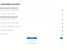 Tablet Screenshot of onlinetomandjerry.blogspot.com