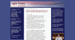 Desktop Screenshot of light-times.blogspot.com