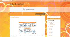 Desktop Screenshot of delta-evolution.blogspot.com