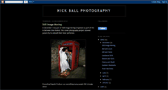 Desktop Screenshot of nickballphotography.blogspot.com