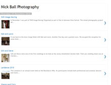 Tablet Screenshot of nickballphotography.blogspot.com