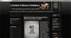 Desktop Screenshot of contraculturacristiana.blogspot.com