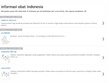 Tablet Screenshot of infodrugindonesia.blogspot.com