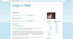 Desktop Screenshot of cadyinhaiti.blogspot.com