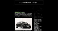 Desktop Screenshot of mercedes-benz-pictures.blogspot.com