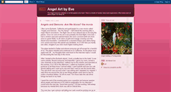 Desktop Screenshot of angelartbyeve.blogspot.com