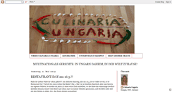 Desktop Screenshot of culinariaungaria.blogspot.com