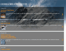 Tablet Screenshot of gessiamileniului3.blogspot.com