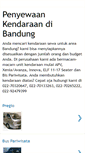 Mobile Screenshot of bandungcarrent.blogspot.com