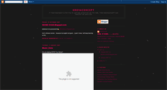 Desktop Screenshot of krovaconcept.blogspot.com