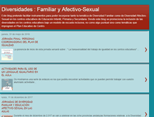 Tablet Screenshot of diversidadafectivosexual.blogspot.com