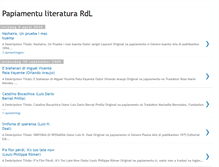 Tablet Screenshot of papiamentuliteraturardl.blogspot.com