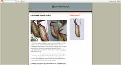 Desktop Screenshot of husevonovenyek.blogspot.com