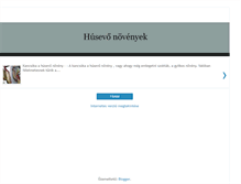 Tablet Screenshot of husevonovenyek.blogspot.com