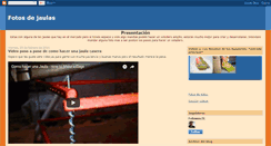 Desktop Screenshot of fotosdejaulas.blogspot.com