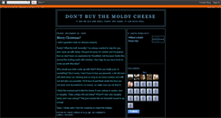 Desktop Screenshot of dontbuythemoldycheese.blogspot.com