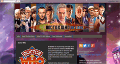 Desktop Screenshot of doctorwhoenlinea.blogspot.com