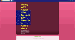 Desktop Screenshot of glueear.blogspot.com
