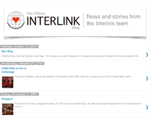 Tablet Screenshot of interlinkblog.blogspot.com