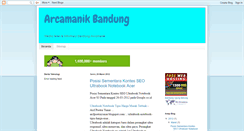 Desktop Screenshot of bandung-arcamanik.blogspot.com