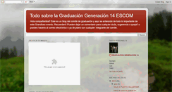 Desktop Screenshot of escomgraduacion14.blogspot.com