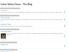 Tablet Screenshot of colnevalleychaos.blogspot.com