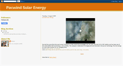 Desktop Screenshot of pacwind-solar-energy.blogspot.com