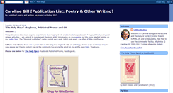 Desktop Screenshot of carolinegillpublications.blogspot.com