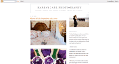 Desktop Screenshot of karenscape.blogspot.com