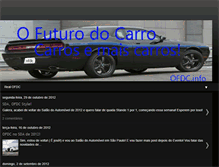 Tablet Screenshot of ofuturodocarro.blogspot.com