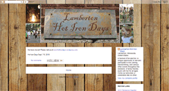 Desktop Screenshot of lambertonhotiron.blogspot.com