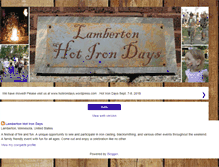 Tablet Screenshot of lambertonhotiron.blogspot.com