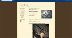 Desktop Screenshot of hartherald.blogspot.com