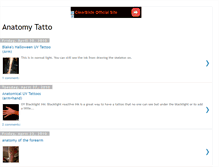 Tablet Screenshot of anatomytatto.blogspot.com