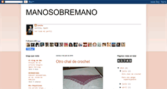 Desktop Screenshot of manosobremano.blogspot.com