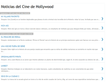 Tablet Screenshot of cinemahollywoodnews.blogspot.com