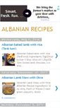 Mobile Screenshot of albanian-recipes.blogspot.com