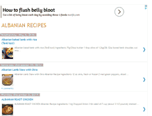 Tablet Screenshot of albanian-recipes.blogspot.com