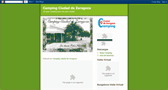 Desktop Screenshot of campingzaragoza.blogspot.com