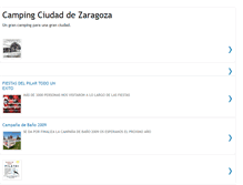 Tablet Screenshot of campingzaragoza.blogspot.com