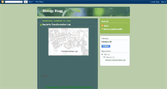 Desktop Screenshot of bioblogmh.blogspot.com
